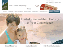 Tablet Screenshot of highpointedental.com